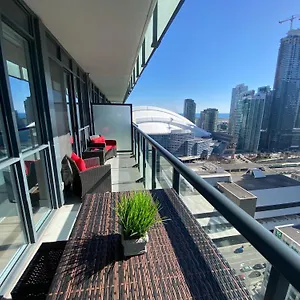  Apartment - Free Parking, Views, Near Cn Tower